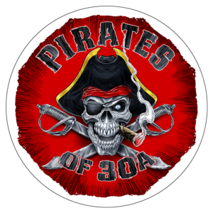 Pirates of 30A coasters